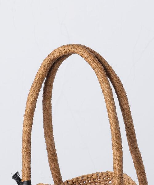 MAISON N.H PARIS（メゾンエヌアッシュパリ）の「＜MAISON N.H PARIS（メゾン エヌアッシュ パリ）＞MID サークルバッグ（トートバッグ・レディース・ナチュラル/ブラウン・FREE）」の7枚目の写真