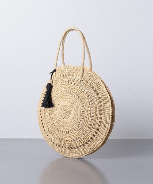 MAISON N.H PARIS（メゾンエヌアッシュパリ）の「＜MAISON N.H PARIS（メゾン エヌアッシュ パリ）＞MID サークルバッグ（トートバッグ・レディース・ナチュラル/ブラウン・FREE）」の10枚目の写真