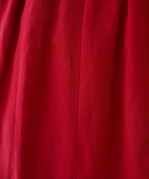 LOUNGEDRESS（ラウンジドレス）の「リネンマキシスカート（スカート・レディース・ブラック/レッド/ライム・FREE）」の18枚目の写真