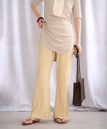 ＡＮＤＪ | 【ANDJ MADE】【2021/SS】プリーツカットオフセミフレアパンツ(その他パンツ)