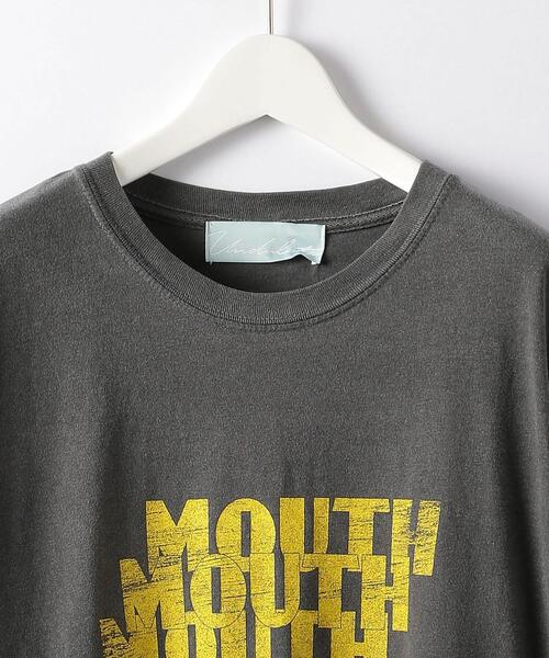 BRACTMENT（ブラクトメント）の「[ ブラクトメント ] BRACTMENT Undulate MOUTH 半袖Tシャツ ユニセックス（Tシャツ/カットソー・メンズ・ダークグレー・MEDIUM/LARGE）」の2枚目の写真