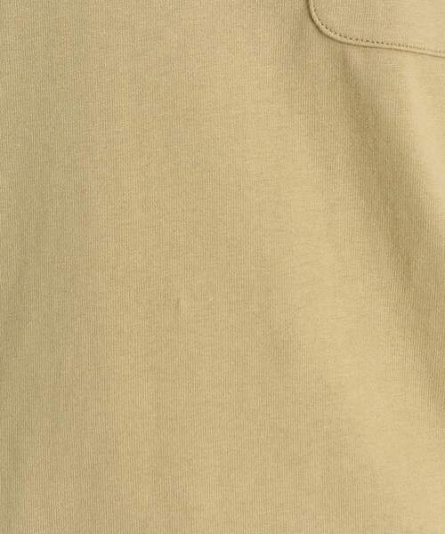Champion（チャンピオン）の「Champion コットン（綿）ポケットTシャツ（Tシャツ/カットソー・レディース・ブラック/カーキ/オフホワイト・02/03）」の8枚目の写真