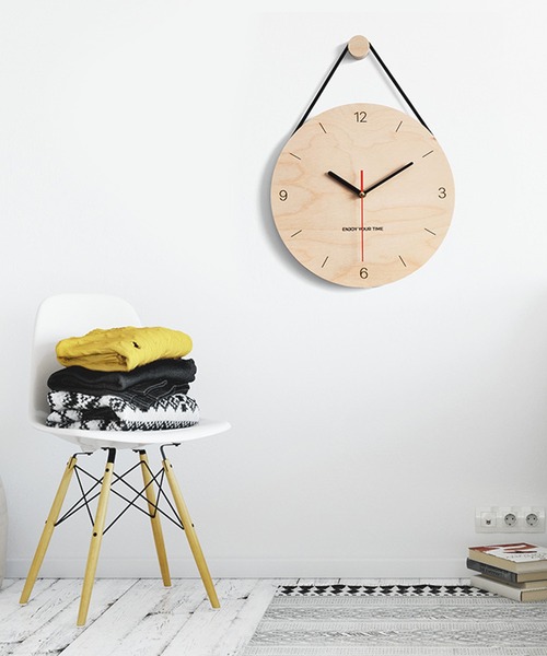 FL import collection（エフエルインポートコレクション）の「【壁掛け】木製ナチュラルクロック（掛け時計・レディース・その他1/その他2/その他3/その他4/その他5/その他6・FREE）」の4枚目の写真