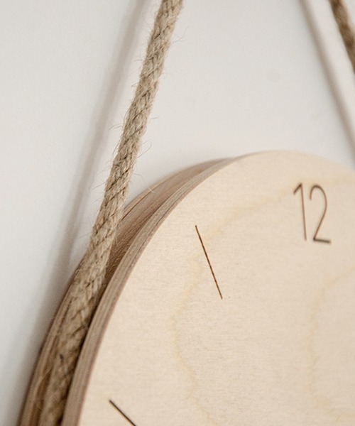 FL import collection（エフエルインポートコレクション）の「【壁掛け】木製ナチュラルクロック（掛け時計・レディース・その他1/その他2/その他3/その他4/その他5/その他6・FREE）」の16枚目の写真