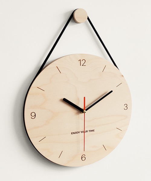 FL import collection（エフエルインポートコレクション）の「【壁掛け】木製ナチュラルクロック（掛け時計・レディース・その他1/その他2/その他3/その他4/その他5/その他6・FREE）」の10枚目の写真