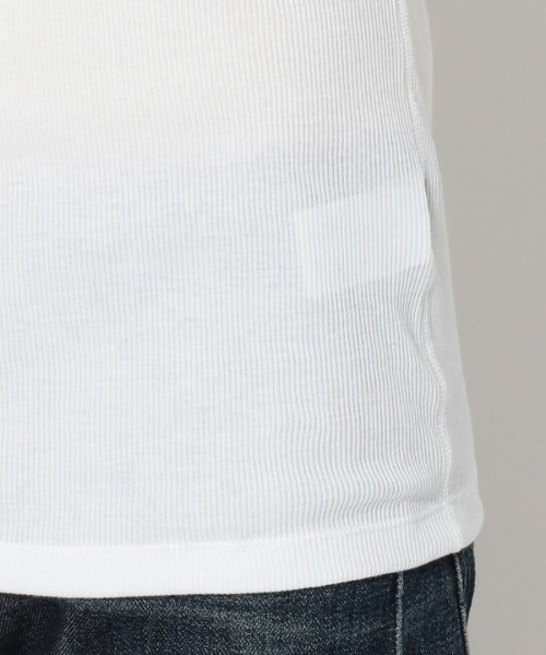 qwerty（クワーティ）の「QWERTY (クワーティ)TANK TOP/タンクトップ（タンクトップ・メンズ・ホワイト/ブラック・MEDIUM/LARGE）」の7枚目の写真