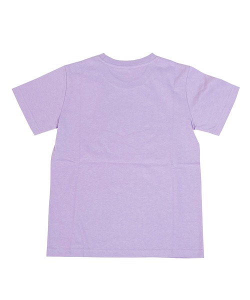 Candychuu（キャンディチュウ）の「【プチプラ】ロゴプリントTシャツ（Tシャツ/カットソー・キッズ・ラベンダー/サックスブルー・XXS/M/XS/S）」の8枚目の写真
