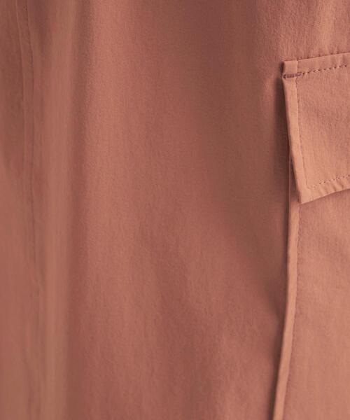 green label relaxing（グリーンレーベルリラクシング）の「ハッスイ UV イージー カーゴ スカート －撥水－－UVカット－（スカート・レディース・ネイビー/オレンジ・FREE）」の3枚目の写真