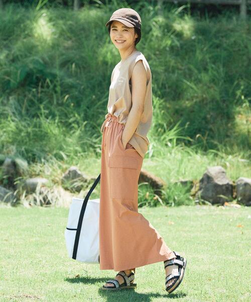 新品❤️CPG スリット入りグリーンスカート 新品❤️CPG スリット入りグリーンスカート