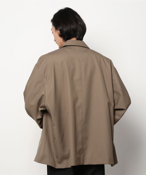 N.HOOLYWOOD（N.ハリウッド）の「BALMACAAN COAT（ステンカラーコート・メンズ・ベージュ/ブラック/ブラウン・36/38/40）」の19枚目の写真