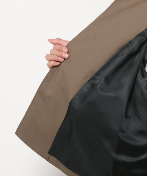 N.HOOLYWOOD（N.ハリウッド）の「BALMACAAN COAT（ステンカラーコート・メンズ・ベージュ/ブラック/ブラウン・36/38/40）」の20枚目の写真