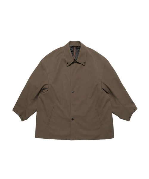 N.HOOLYWOOD（N.ハリウッド）の「BALMACAAN COAT（ステンカラーコート・メンズ・ベージュ/ブラック/ブラウン・36/38/40）」の3枚目の写真