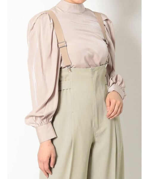 MERCURYDUO（マーキュリーデュオ）の「2WAYパワショルリボンブラウス（シャツ/ブラウス・レディース・ベージュ/オフホワイト/ミント・FREE）」の3枚目の写真