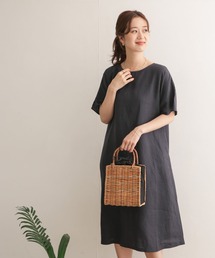URBAN RESEARCH DOORS | リネンミディワンピース(ワンピース)