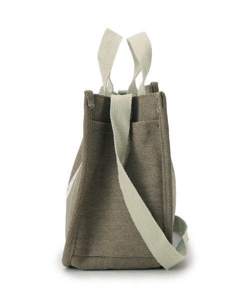 SHOO・LA・RUE(シューラルー)の「◆3層仕切洗いキャンバストート(トートバッグ・レディース・カーキ/ブラウン系/ベージュ/ネイビー系5・00)」の8枚目の写真