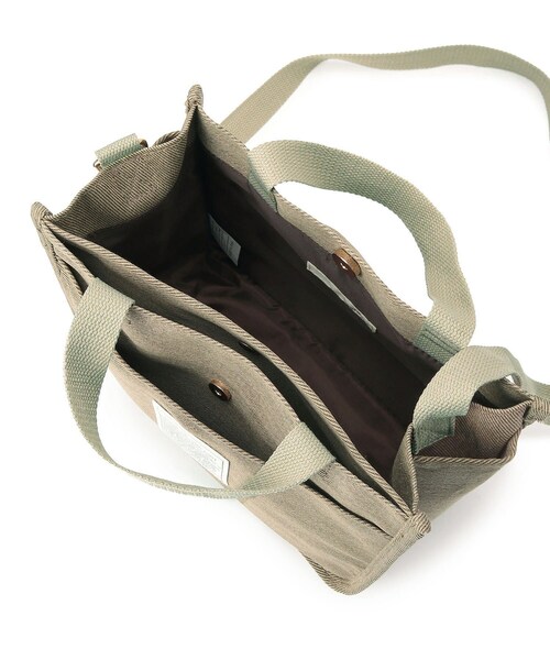 SHOO・LA・RUE(シューラルー)の「◆3層仕切洗いキャンバストート(トートバッグ・レディース・カーキ/ブラウン系/ベージュ/ネイビー系5・00)」の10枚目の写真