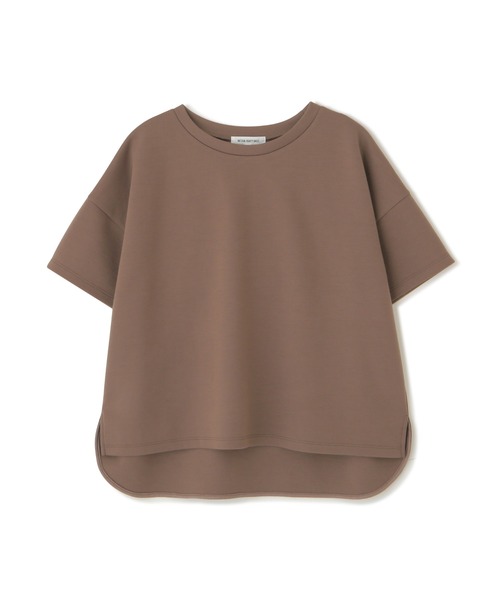 NATURAL BEAUTY BASIC(ナチュラルビューティーベーシック)の「ダンボールフォルムトップス/0171260871(Tシャツ/カットソー・レディース・ブラック/ベージュ/ブラウン/オフホワイト・MEDIUM)」の3枚目の写真