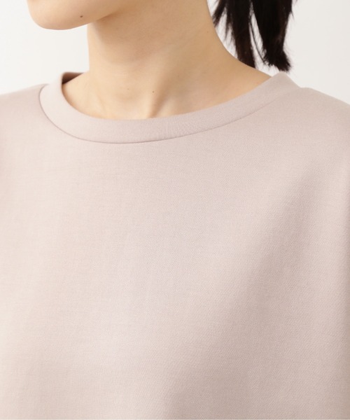 NATURAL BEAUTY BASIC(ナチュラルビューティーベーシック)の「ダンボールフォルムトップス/0171260871(Tシャツ/カットソー・レディース・ブラック/ベージュ/ブラウン/オフホワイト・MEDIUM)」の6枚目の写真
