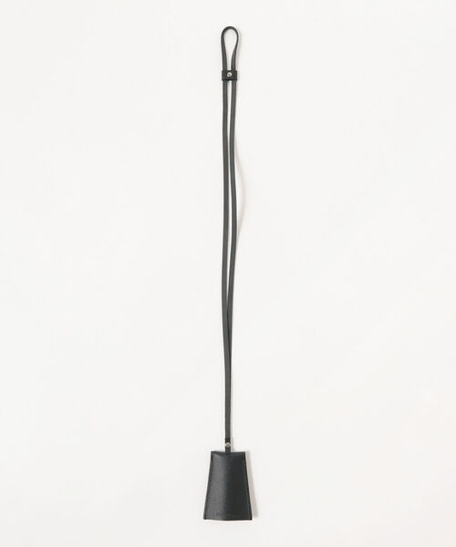 BEAMS LIGHTS（ビームスライツ）の「BEAMS LIGHTS / レザー クロシェット（キーケース/キーアクセサリー・メンズ・ブラック/ベージュ・ONE SIZE）」の4枚目の写真