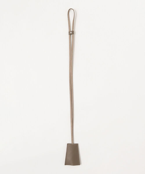 BEAMS LIGHTS（ビームスライツ）の「BEAMS LIGHTS / レザー クロシェット（キーケース/キーアクセサリー・メンズ・ブラック/ベージュ・ONE SIZE）」の8枚目の写真
