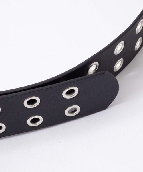 WEGO(ウィゴー)の「WEGO/ダブルハトメベルト(ベルト・レディース・その他1/ブラック/ベージュ/オフホワイト/ブラック系その他/グリーン/その他2/その他3・FREE)」の10枚目の写真