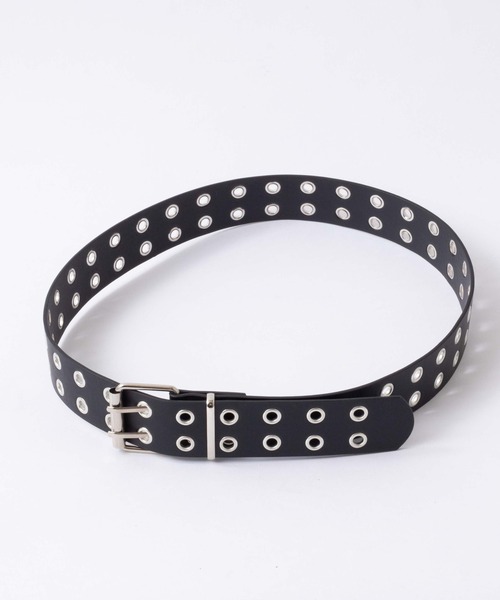 WEGO(ウィゴー)の「WEGO/ダブルハトメベルト(ベルト・レディース・その他1/ブラック/ベージュ/オフホワイト/ブラック系その他/グリーン/その他2/その他3・FREE)」の11枚目の写真