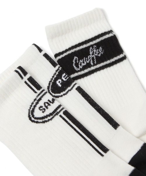niko and...（ニコアンド）の「[Fishs Eddy(フィッシュエディ)]Brooklyneseウィメンズソックス2Pセット（ソックス/靴下・レディース・ブラック/ホワイト・FREE）」の11枚目の写真