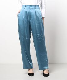 ROSE BUD | サテンタックパンツ(その他パンツ)