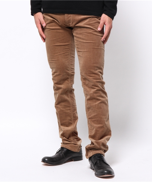 A.S.M（エーエスエム）の「ロンドンデニムストレッチコーデュロイパンツ（その他パンツ・メンズ・ホワイト/ベージュ/ブルー/ボルドー・48/46/52/50）」の3枚目の写真