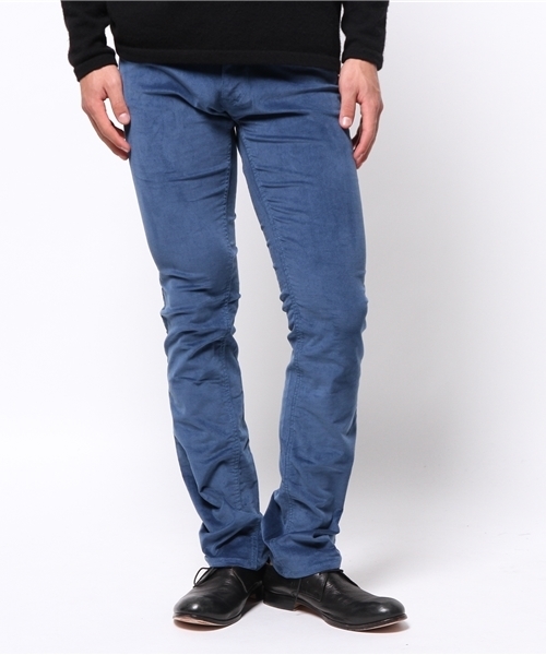 A.S.M（エーエスエム）の「ロンドンデニムストレッチコーデュロイパンツ（その他パンツ・メンズ・ホワイト/ベージュ/ブルー/ボルドー・48/46/52/50）」の4枚目の写真