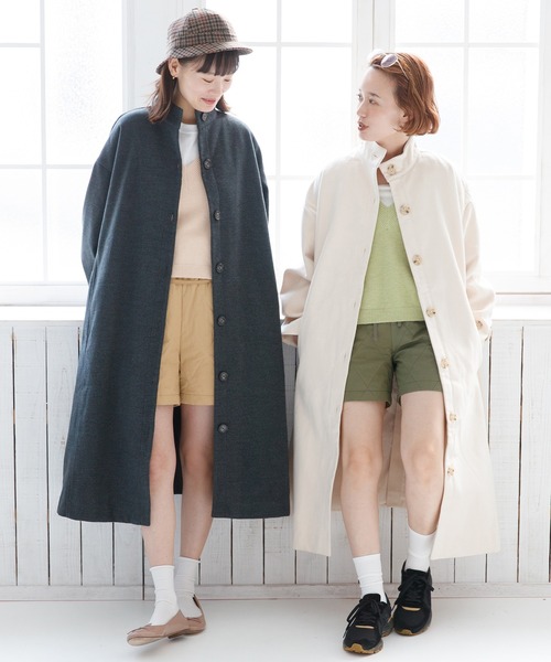 mikke(ミッケ)の「キルティングショートパンツ(その他パンツ・レディース・ベージュ/カーキ・FREE)」の6枚目の写真