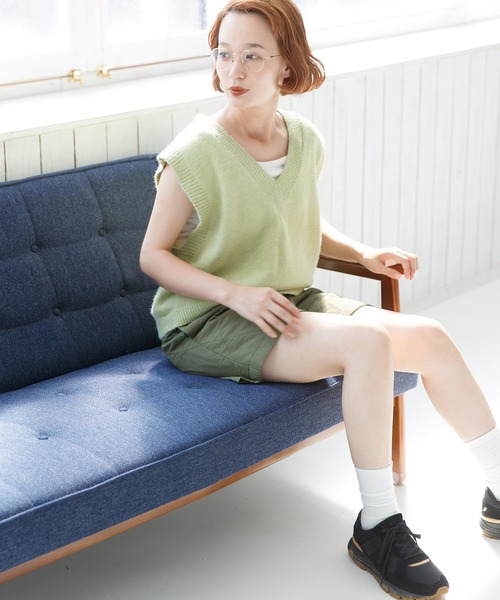 mikke(ミッケ)の「キルティングショートパンツ(その他パンツ・レディース・ベージュ/カーキ・FREE)」の14枚目の写真