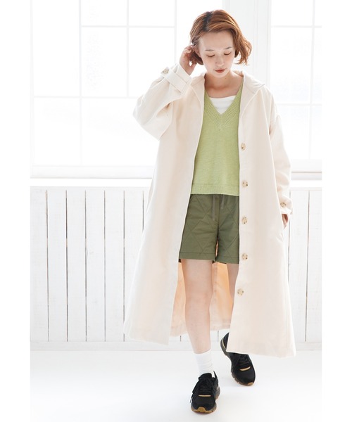 mikke(ミッケ)の「キルティングショートパンツ(その他パンツ・レディース・ベージュ/カーキ・FREE)」の3枚目の写真