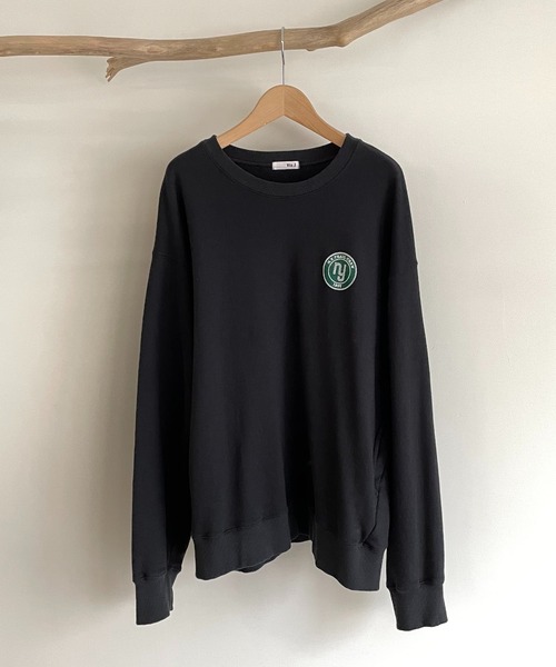 CANAL JEAN（キャナルジーン）の「via j(ヴィアジェイ) "NY MAP"裏毛トレーナー（スウェット・レディース・ホワイト/チャコールグレー/ヘザーグレー・ONE SIZE）」の11枚目の写真