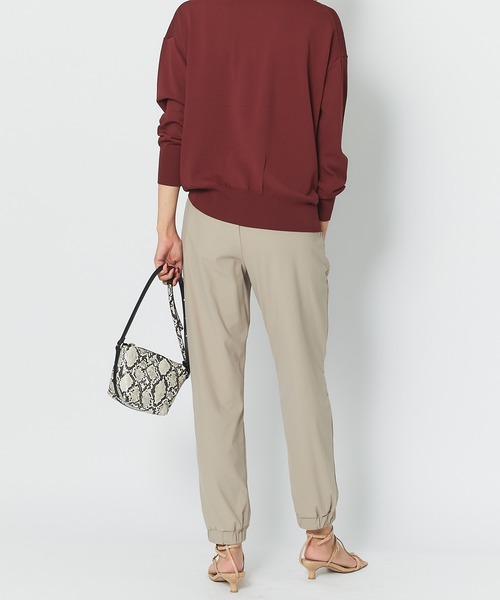 RIVE DROITE(リヴドロワ)の「上質な大人カジュアルが叶う ドロストジョガーパンツ(その他パンツ・レディース・ベージュ/ボルドー/ブラック・36/38)」の16枚目の写真