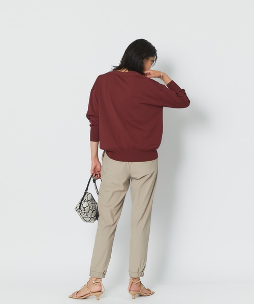 RIVE DROITE(リヴドロワ)の「上質な大人カジュアルが叶う ドロストジョガーパンツ(その他パンツ・レディース・ベージュ/ボルドー/ブラック・36/38)」の22枚目の写真