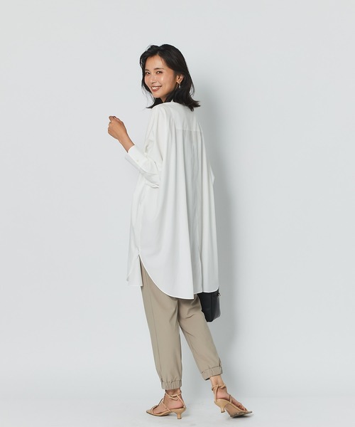 RIVE DROITE(リヴドロワ)の「上質な大人カジュアルが叶う ドロストジョガーパンツ(その他パンツ・レディース・ベージュ/ボルドー/ブラック・36/38)」の11枚目の写真