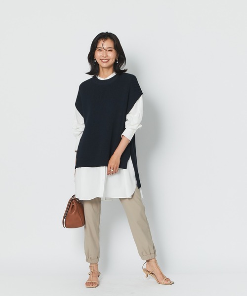 RIVE DROITE(リヴドロワ)の「上質な大人カジュアルが叶う ドロストジョガーパンツ(その他パンツ・レディース・ベージュ/ボルドー/ブラック・36/38)」の17枚目の写真