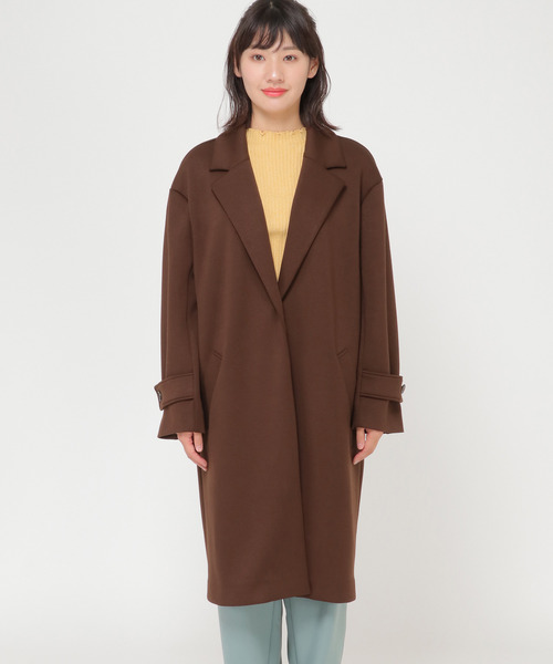 LBC(エルビーシー)の「ダンボールロングコート(ブルゾン・レディース・ブラック/ブラウン・M/L)」の11枚目の写真