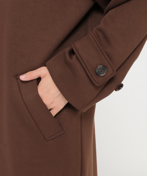 LBC(エルビーシー)の「ダンボールロングコート(ブルゾン・レディース・ブラック/ブラウン・M/L)」の15枚目の写真