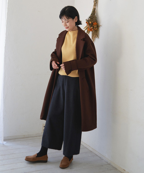 LBC(エルビーシー)の「ダンボールロングコート(ブルゾン・レディース・ブラック/ブラウン・M/L)」の20枚目の写真