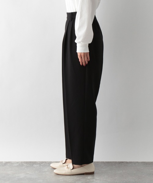セール】タックワイドイージーパンツ/217094（スラックス）｜GLOBAL
