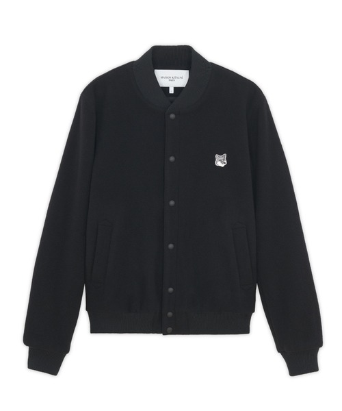 Maison Kitsune（メゾンキツネ）の「CLASSIC TEDDY（ブルゾン・メンズ・ブラック/ダークグリーン・S/M/L/XS/XXS）」の8枚目の写真