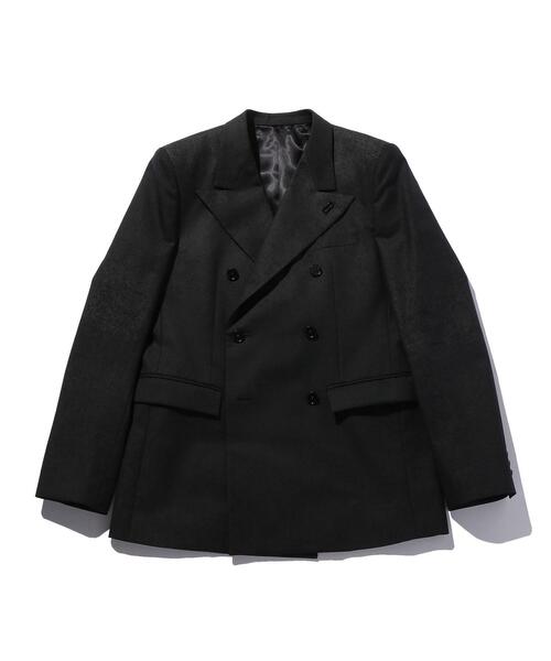 DRESSEDUNDRESSED（ドレスドアンドレスド）の「＜DRESSEDUNDRESSED＞ MARBLE PINSTRIPE DOUBLE-BREASTED BLAZER/ブレザー（テーラードジャケット・メンズ・ネイビー・2/3）」の12枚目の写真