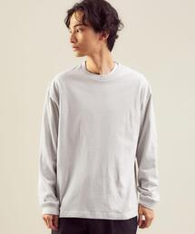 green label relaxing | <green label relaxing>コンフィヤーン ピーチ クルーネック 長袖 カットソー(Tシャツ/カットソー)