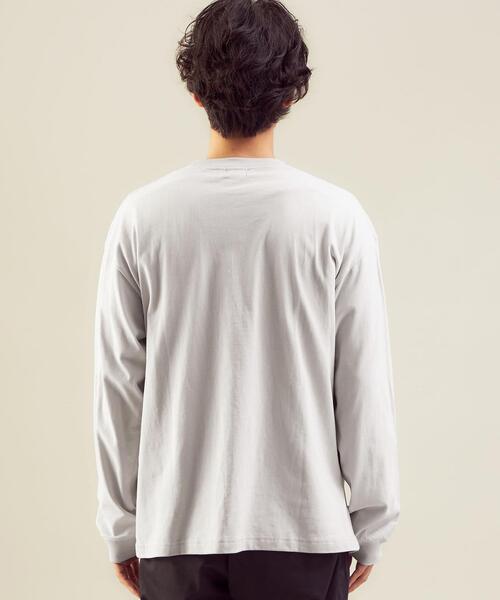 green label relaxing（グリーンレーベルリラクシング）の「＜green label relaxing＞コンフィヤーン ピーチ クルーネック 長袖 カットソー（Tシャツ/カットソー・メンズ・ライトグレー/コバルトブルー/ダークグレー・S/M/XL/L）」の13枚目の写真