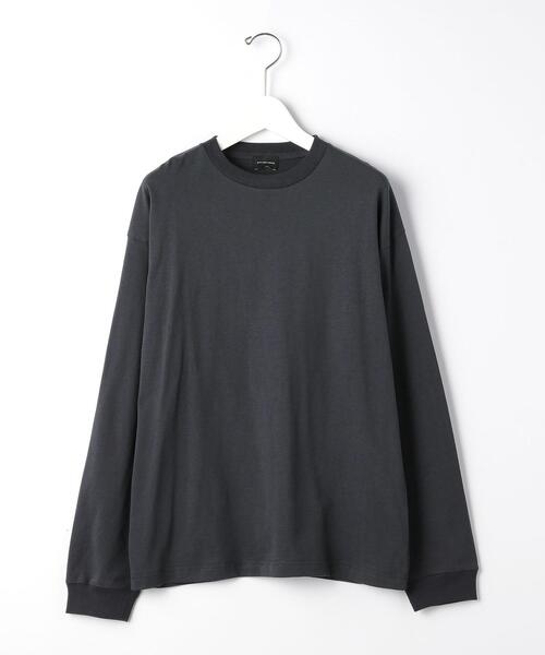 green label relaxing（グリーンレーベルリラクシング）の「＜green label relaxing＞コンフィヤーン ピーチ クルーネック 長袖 カットソー（Tシャツ/カットソー・メンズ・ライトグレー/コバルトブルー/ダークグレー・S/M/XL/L）」の4枚目の写真