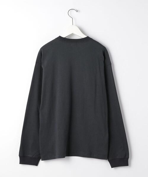 green label relaxing（グリーンレーベルリラクシング）の「＜green label relaxing＞コンフィヤーン ピーチ クルーネック 長袖 カットソー（Tシャツ/カットソー・メンズ・ライトグレー/コバルトブルー/ダークグレー・S/M/XL/L）」の9枚目の写真