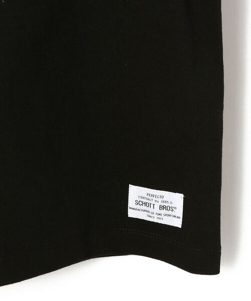 schott（ショット）の「Schott/ショット/PHOTO LS T-SHIRT BROOKLYN BRIDGE"/ロンT ブルックリン橋"（Tシャツ/カットソー・メンズ・ホワイト/ブラック/ライトブルー・MEDIUM/X-LARGE/LARGE）」の11枚目の写真