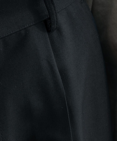 epnok(エプノック)の「ワイドストレートパンツ(スラックス・メンズ・ブラック/ダークグリーン/ベージュ・SMALL/MEDIUM/LARGE)」の20枚目の写真